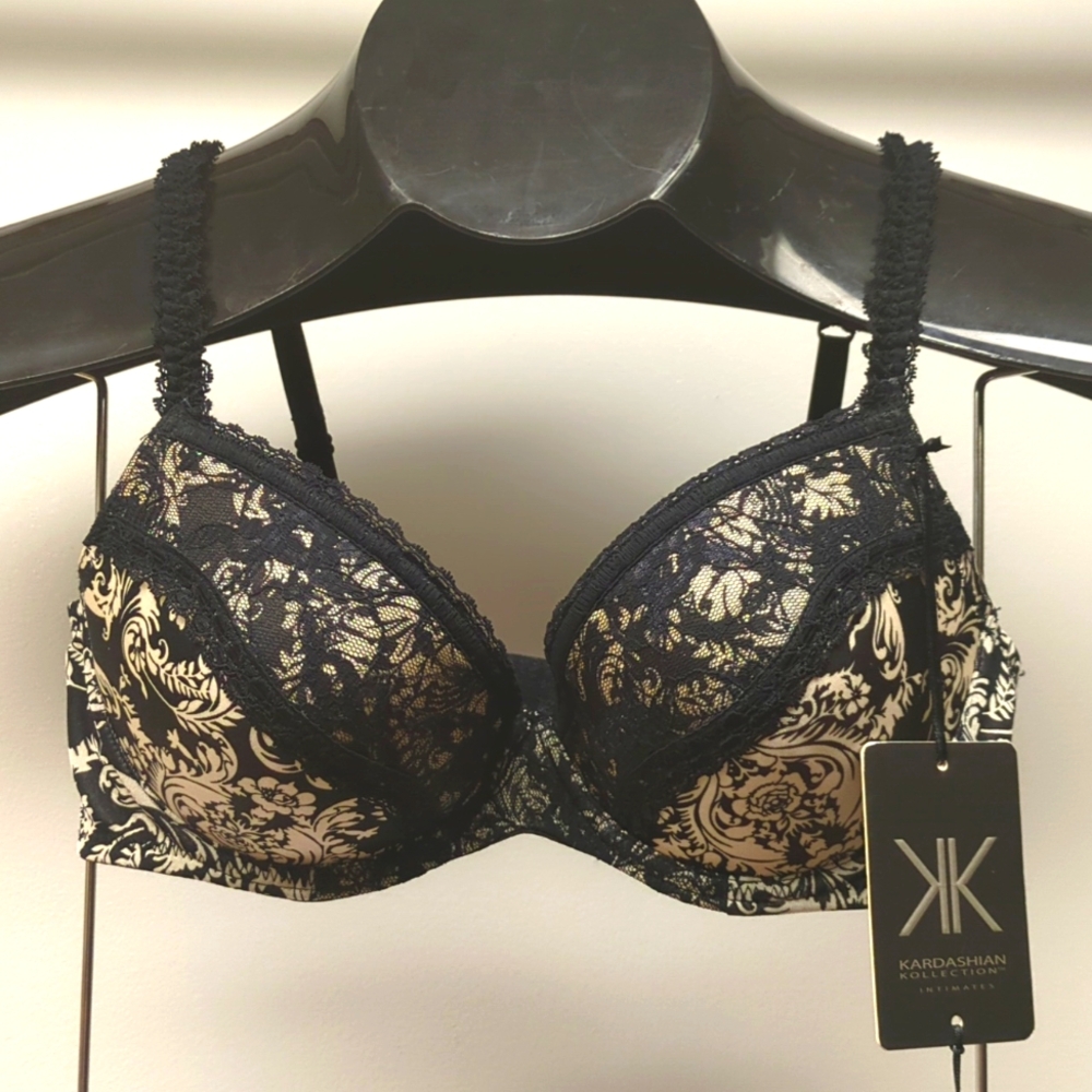 34B Kardashian Kollection Charisma Bra Sexy slight push up Bra NWT